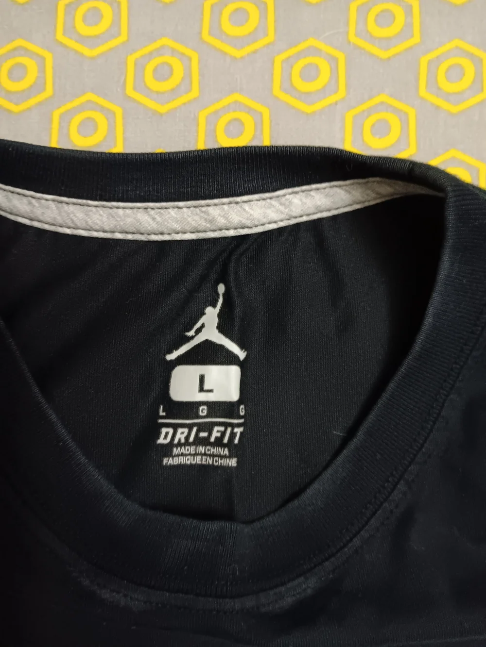 Jordan Black Tee with White 'Every. Single. Day.' Graphic